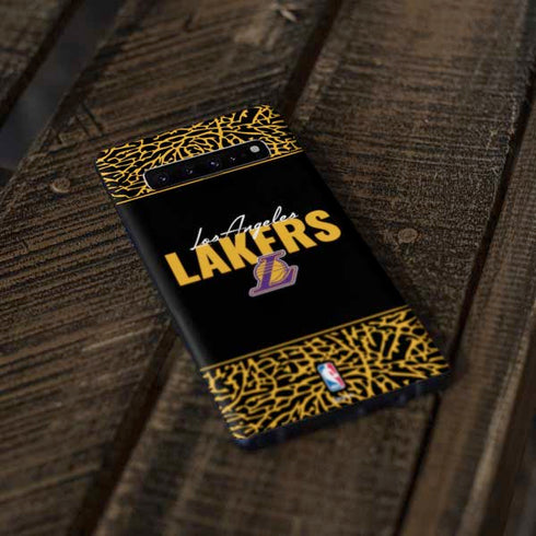 NBA Los Angeles Lakers Elephant Print Galaxy S10 Skin