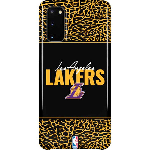 NBA Los Angeles Lakers Elephant Print Galaxy S20 Lite Case