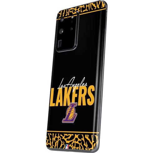 NBA Los Angeles Lakers Elephant Print Galaxy S20 Ultra 5G Skin