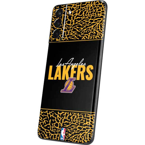 NBA Los Angeles Lakers Elephant Print Galaxy S21 5G Skin