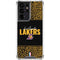 NBA Los Angeles Lakers Elephant Print Galaxy S21 Ultra 5G Clear Case