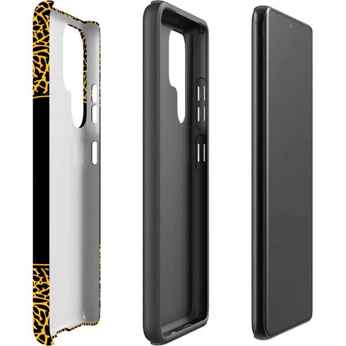 NBA Los Angeles Lakers Elephant Print Galaxy S22 Ultra Pro Case