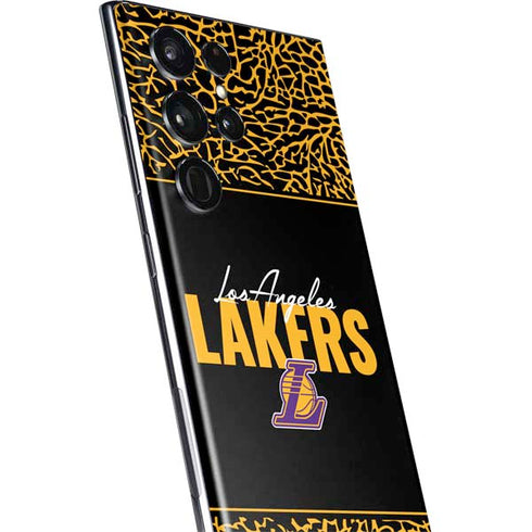 NBA Los Angeles Lakers Elephant Print Galaxy S22 Ultra Skin