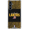 NBA Los Angeles Lakers Elephant Print Galaxy S23 FE Clear Case