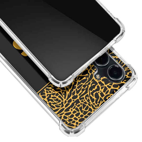 NBA Los Angeles Lakers Elephant Print Galaxy S23 FE Clear Case