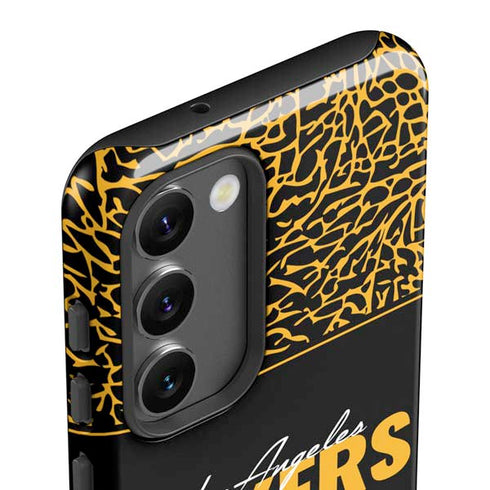 NBA Los Angeles Lakers Elephant Print Galaxy S23 Pro Case