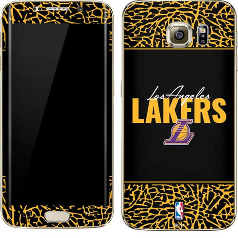 NBA Los Angeles Lakers Elephant Print Galaxy S7 Edge Skin