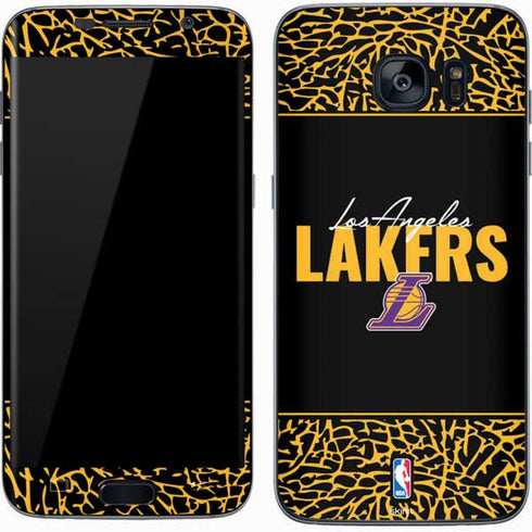 NBA Los Angeles Lakers Elephant Print Galaxy S7 Skin