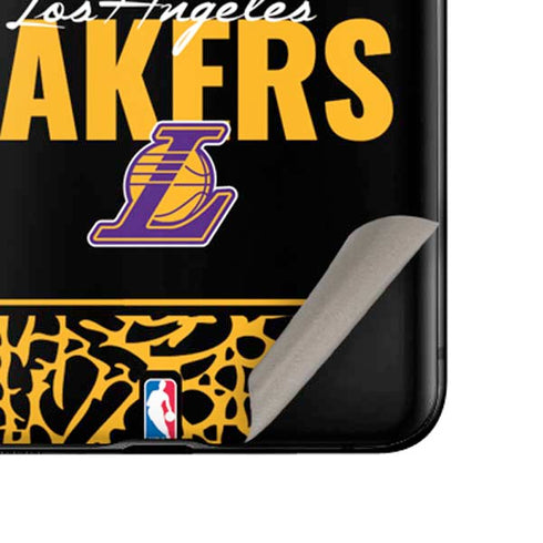 NBA Los Angeles Lakers Elephant Print Galaxy Z Flip Skin