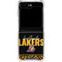 NBA Los Angeles Lakers Elephant Print Galaxy Z Flip5 5G Clear Case