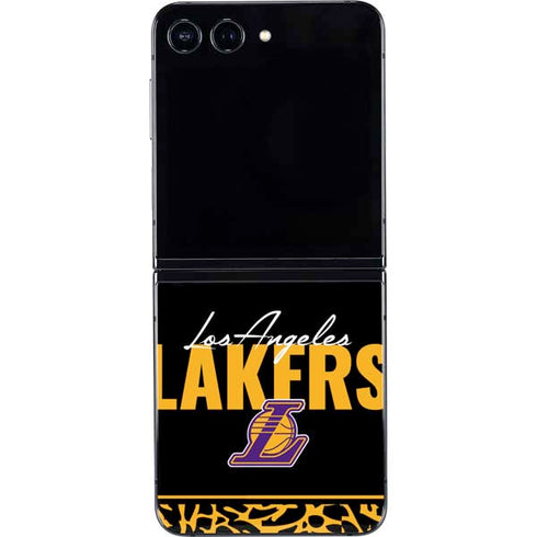 NBA Los Angeles Lakers Elephant Print Galaxy Z Flip5 5G Skin