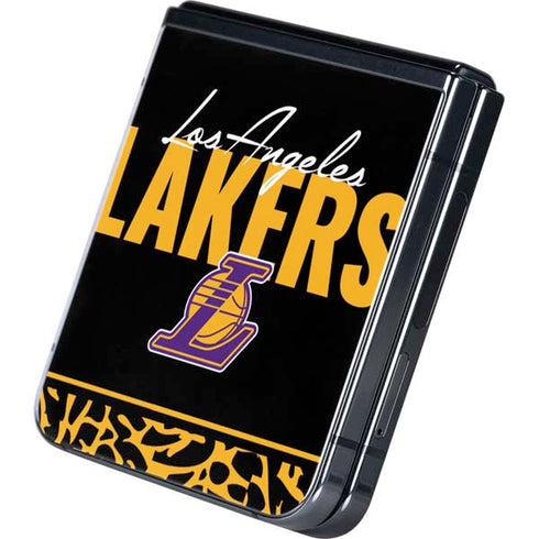 NBA Los Angeles Lakers Elephant Print Galaxy Z Flip5 5G Skin