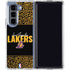 NBA Los Angeles Lakers Elephant Print Galaxy Z Fold5 5G Clear Case