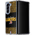 NBA Los Angeles Lakers Elephant Print Galaxy Z Fold5 5G Clear Case