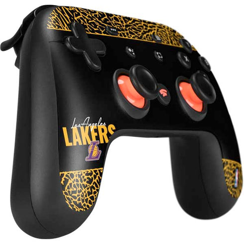 NBA Los Angeles Lakers Elephant Print Google Stadia Controller Skin
