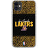 NBA Los Angeles Lakers Elephant Print iPhone 11 Clear Case
