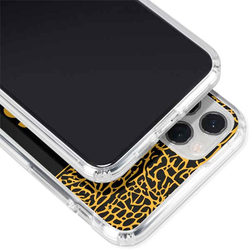 NBA Los Angeles Lakers Elephant Print iPhone 11 Pro Clear Case