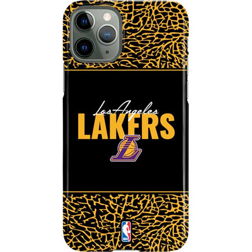NBA Los Angeles Lakers Elephant Print iPhone 11 Pro Lite Case