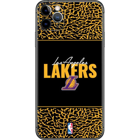NBA Los Angeles Lakers Elephant Print iPhone 11 Pro Max Skin