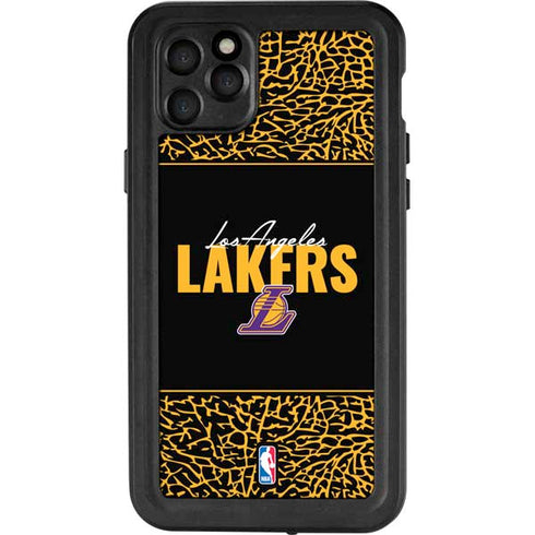 NBA Los Angeles Lakers Elephant Print iPhone 11 Pro Max Waterproof Case