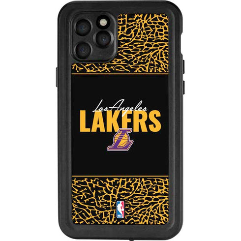 NBA Los Angeles Lakers Elephant Print iPhone 11 Pro Waterproof Case