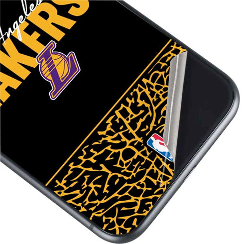 NBA Los Angeles Lakers Elephant Print iPhone 11 Skin