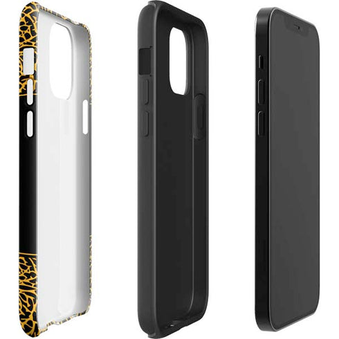 NBA Los Angeles Lakers Elephant Print iPhone 12 Impact Case