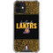 NBA Los Angeles Lakers Elephant Print iPhone 12 Mini Clear Case