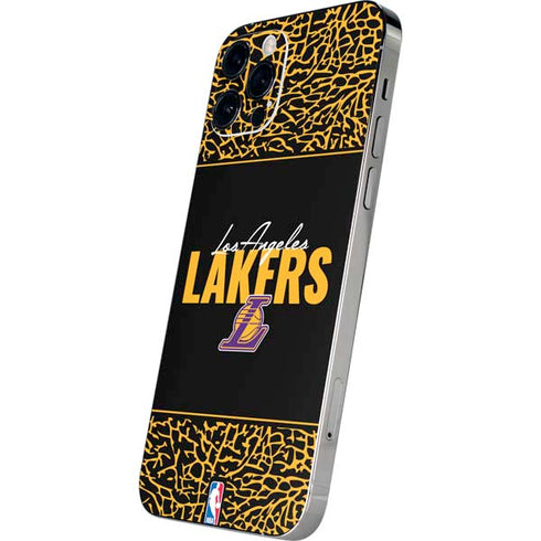 NBA Los Angeles Lakers Elephant Print iPhone 12 Pro Max Skin
