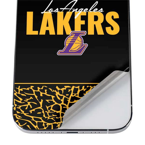 NBA Los Angeles Lakers Elephant Print iPhone 12 Pro Max Skin