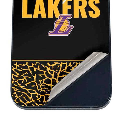 NBA Los Angeles Lakers Elephant Print iPhone 12 Skin