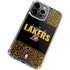 NBA Los Angeles Lakers Elephant Print iPhone 13 Pro Max Clear Case