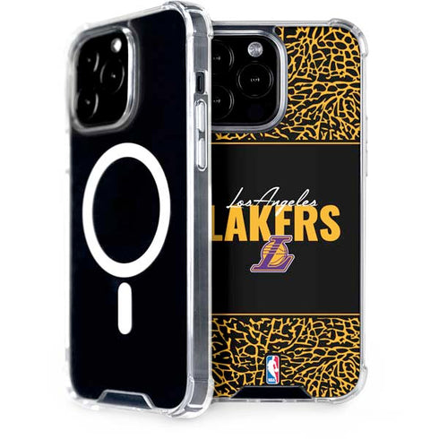 NBA Los Angeles Lakers Elephant Print iPhone 13 Pro Max MagSafe Case