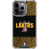 NBA Los Angeles Lakers Elephant Print iPhone 15 Pro Clear Case