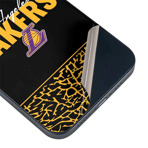 NBA Los Angeles Lakers Elephant Print iPhone 14 Skin