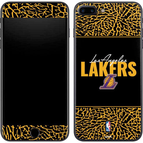 NBA Los Angeles Lakers Elephant Print iPhone 8 Plus Skin