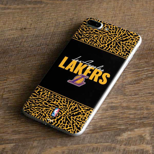 NBA Los Angeles Lakers Elephant Print iPhone 8 Plus Skin