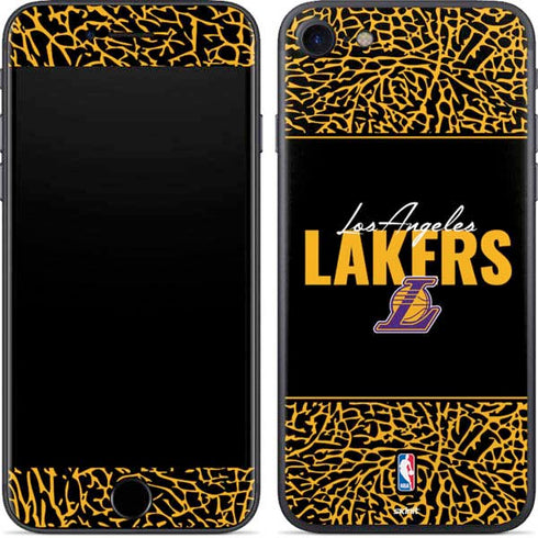 NBA Los Angeles Lakers Elephant Print iPhone 8 Skin
