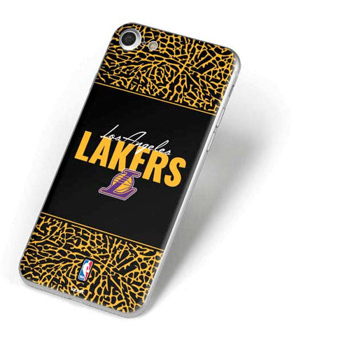 NBA Los Angeles Lakers Elephant Print iPhone 8 Skin