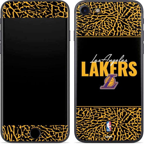 NBA Los Angeles Lakers Elephant Print iPhone SE (2nd & 3rd Gen) Skin