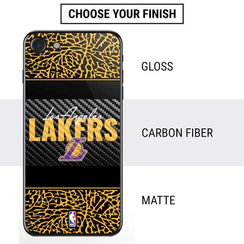 NBA Los Angeles Lakers Elephant Print iPhone SE (2nd & 3rd Gen) Skin