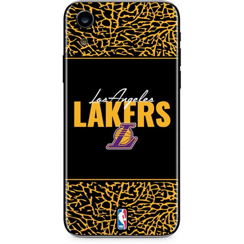 NBA Los Angeles Lakers Elephant Print iPhone XR Skin