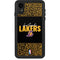 NBA Los Angeles Lakers Elephant Print iPhone XR Waterproof Case