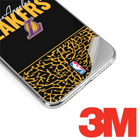 NBA Los Angeles Lakers Elephant Print iPhone XS Skin