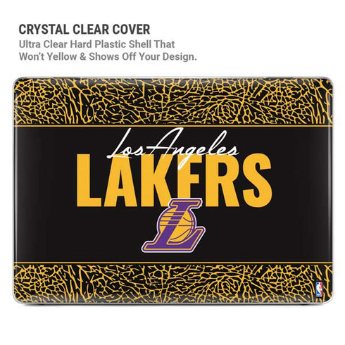 NBA Los Angeles Lakers Elephant Print MacBook Air 15in (2023-2025) Case plus Skin