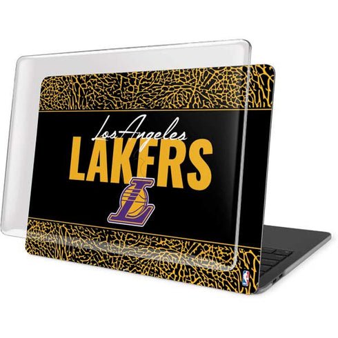 NBA Los Angeles Lakers Elephant Print MacBook Pro 16in (2019-20) Case plus Skin