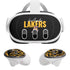 NBA Los Angeles Lakers Elephant Print Meta Quest 3 Skin