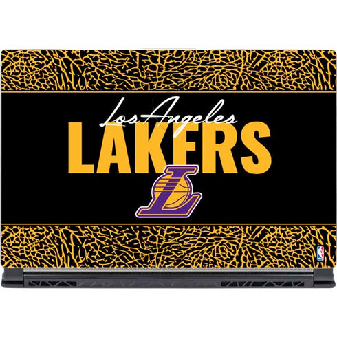 NBA Los Angeles Lakers Elephant Print MSI GS65 Stealth Laptop Skin