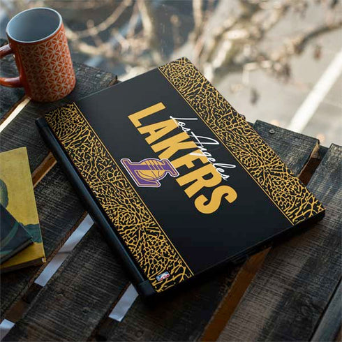 NBA Los Angeles Lakers Elephant Print MSI GS65 Stealth Laptop Skin