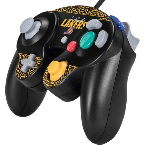 NBA Los Angeles Lakers Elephant Print Nintendo GameCube Controller Skin